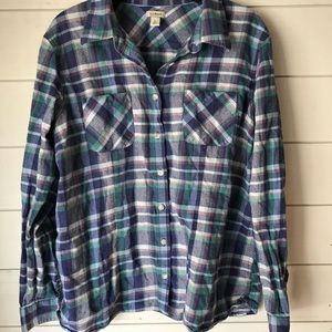 Women’s L.L.Bean flannel